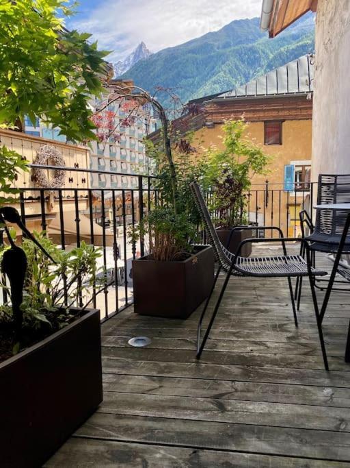 Appartement Mocca Au Coeur De Chamonix Mont-Blanc Exterior foto
